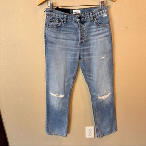 NWT ASKK NY High Rise Straight, size 26, Color: Can Can, Game Day, Casual, Party